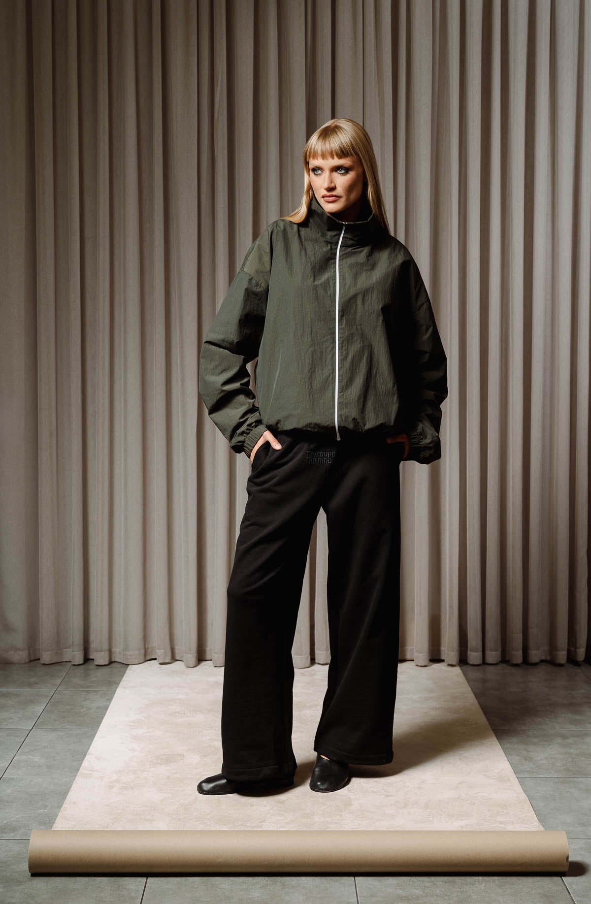 Late night summer windbreaker - Trytoupcycle
