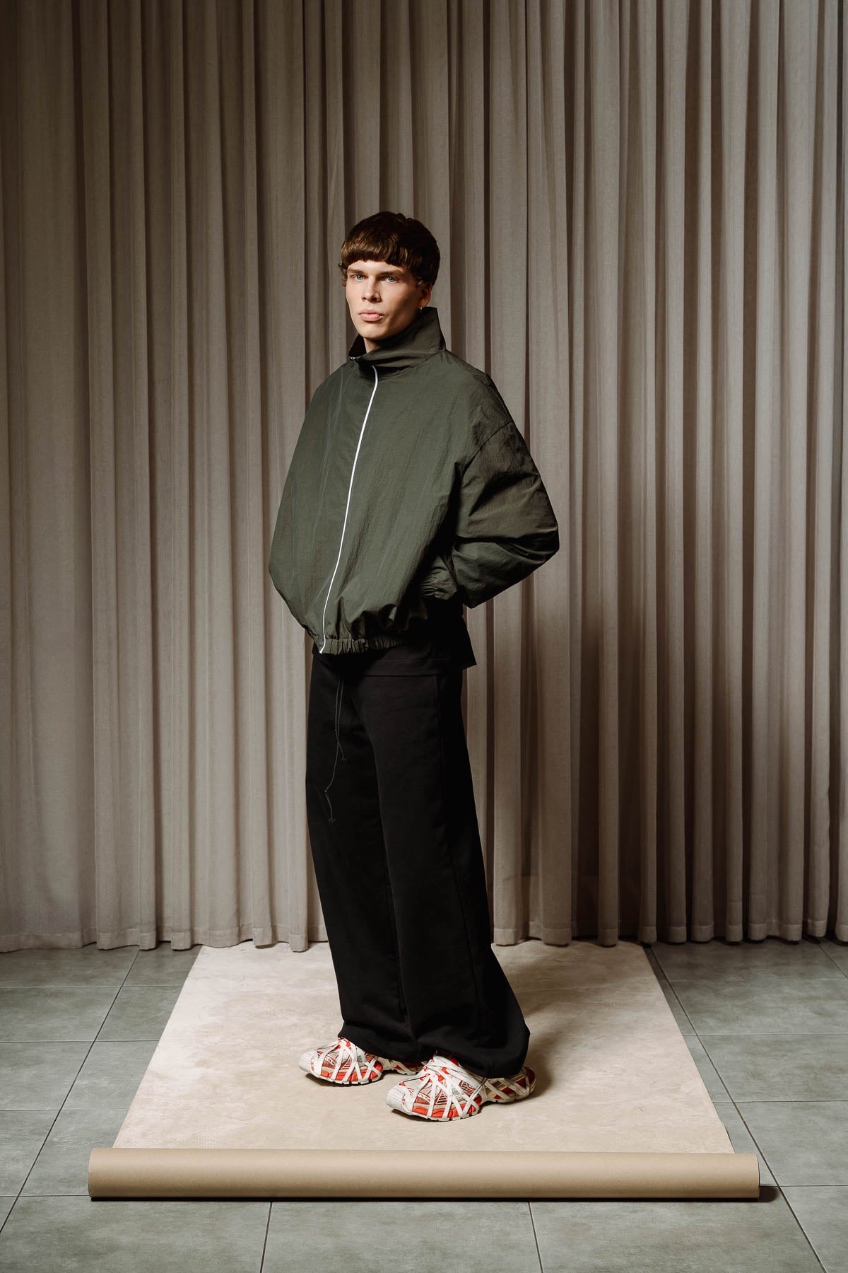 Late night summer windbreaker - Trytoupcycle