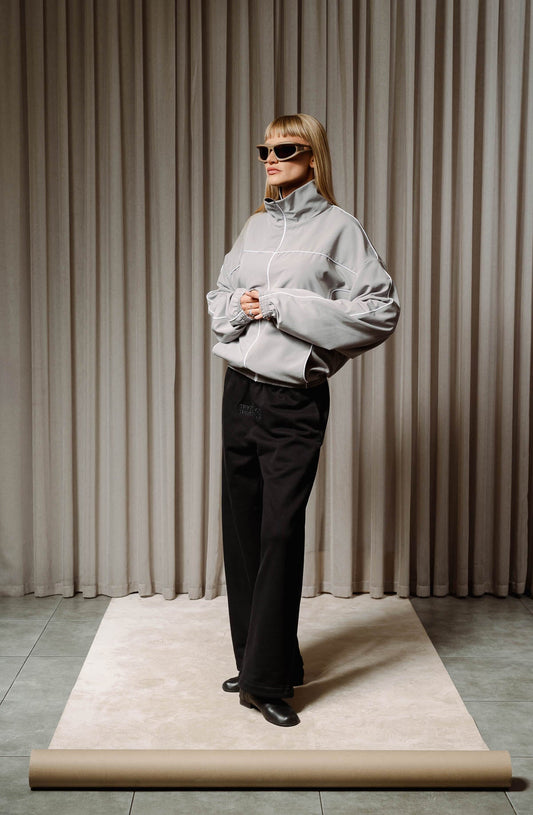 Office track jacket - Trytoupcycle