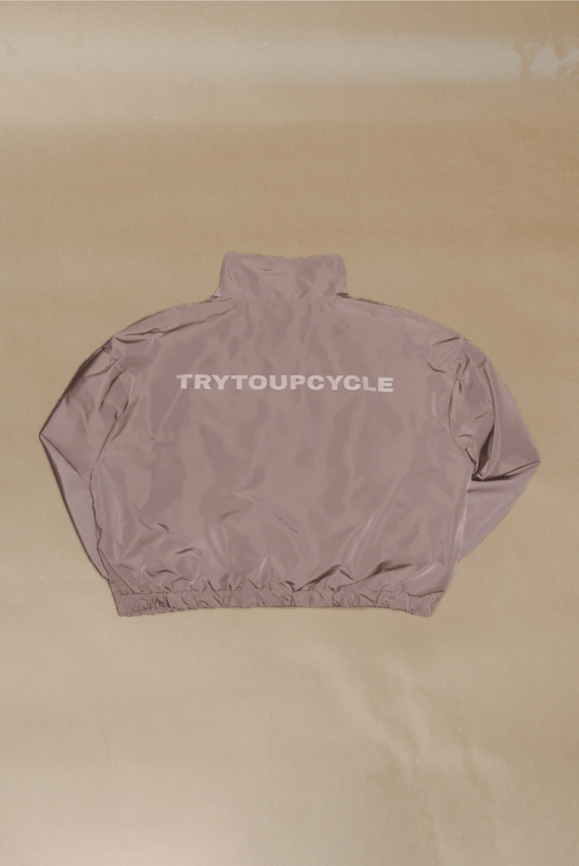 White line windbreaker