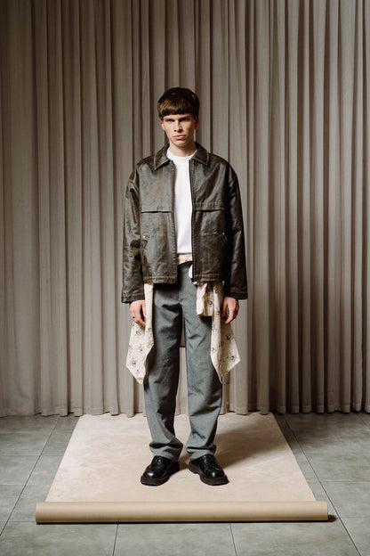 Brown vintage jacket - Trytoupcycle