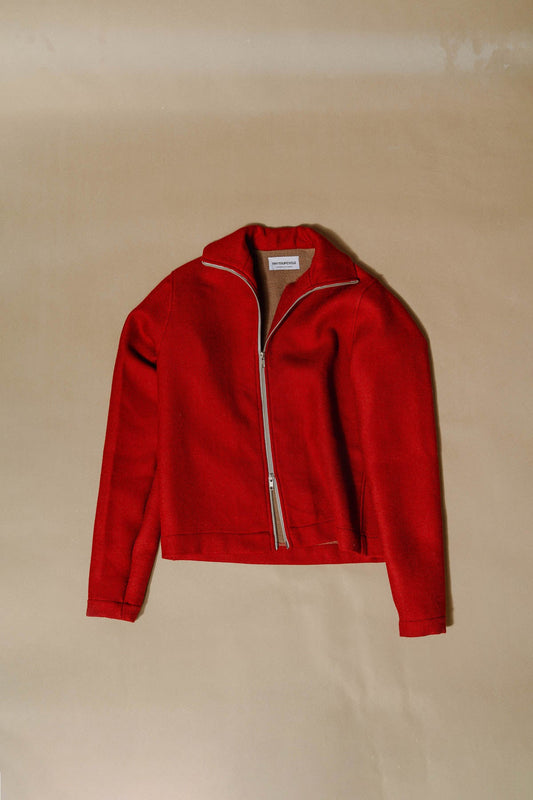 Cigarette double zipper top - Trytoupcycle