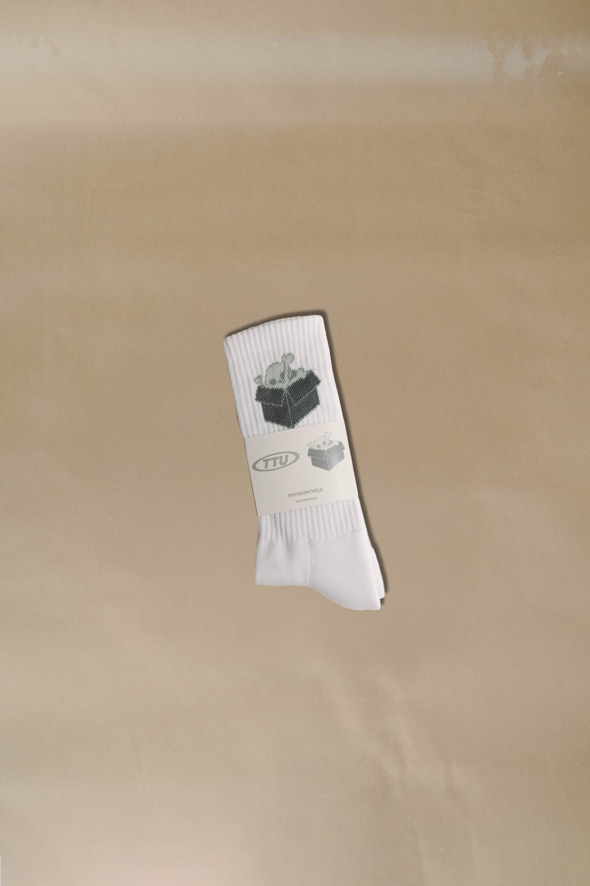 Cotton rich socks - Trytoupcycle