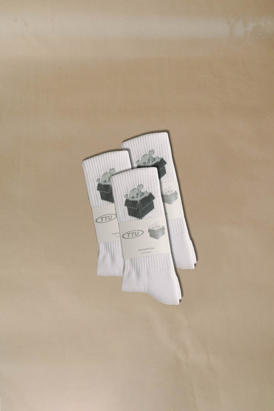 Cotton rich socks pack of 3 - Trytoupcycle