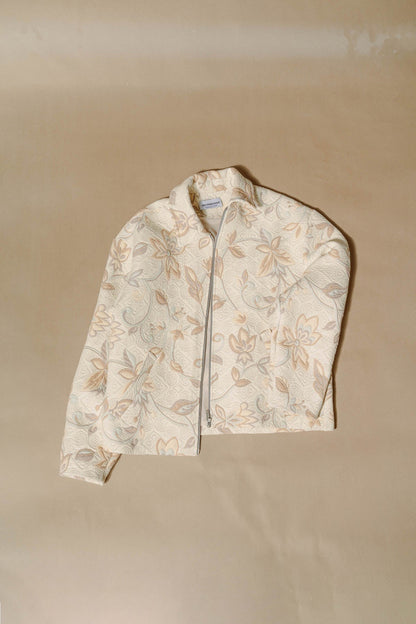 Floral jacket - Trytoupcycle