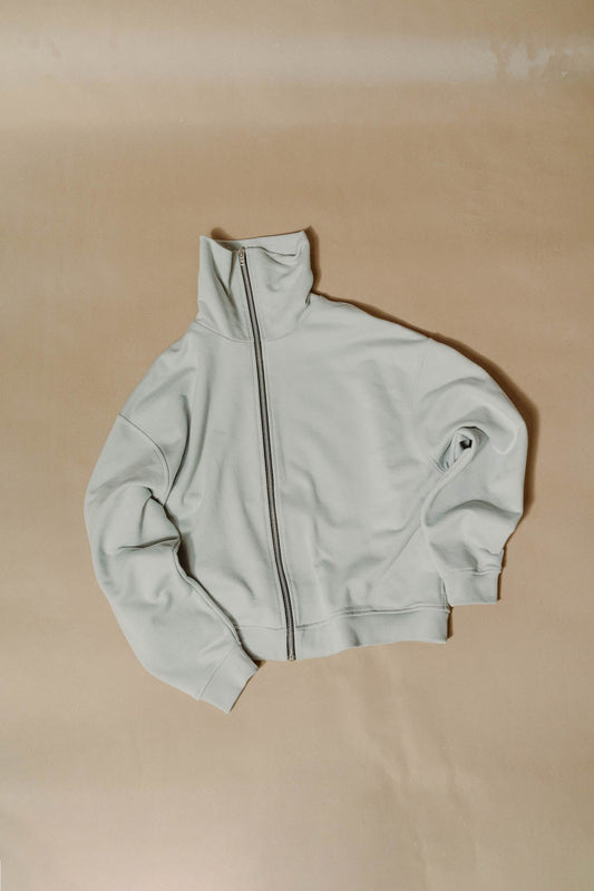 Long neck zip up - Trytoupcycle