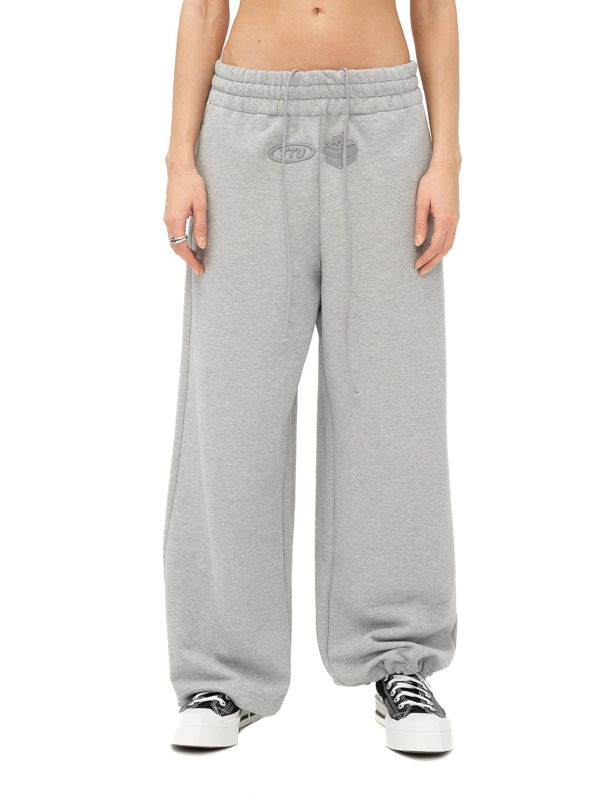 Melange grey joggers - TTU