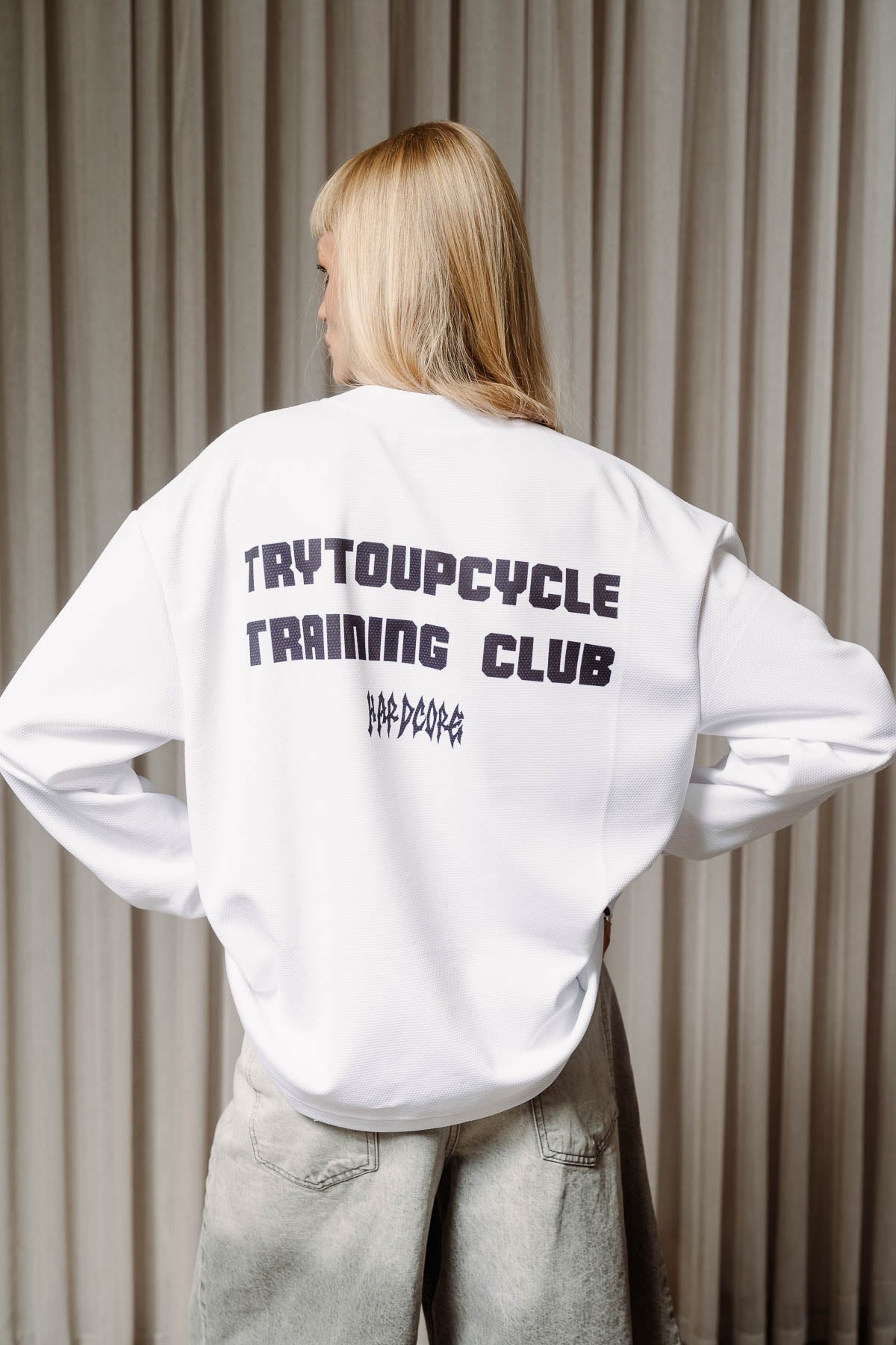 Training club long sleeve - Trytoupcycle